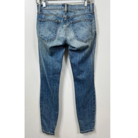 NWT CURRENT ELLIOTT SILVERLAKE ZIP SKINNY JEANS  26 - Picture 2 of 9